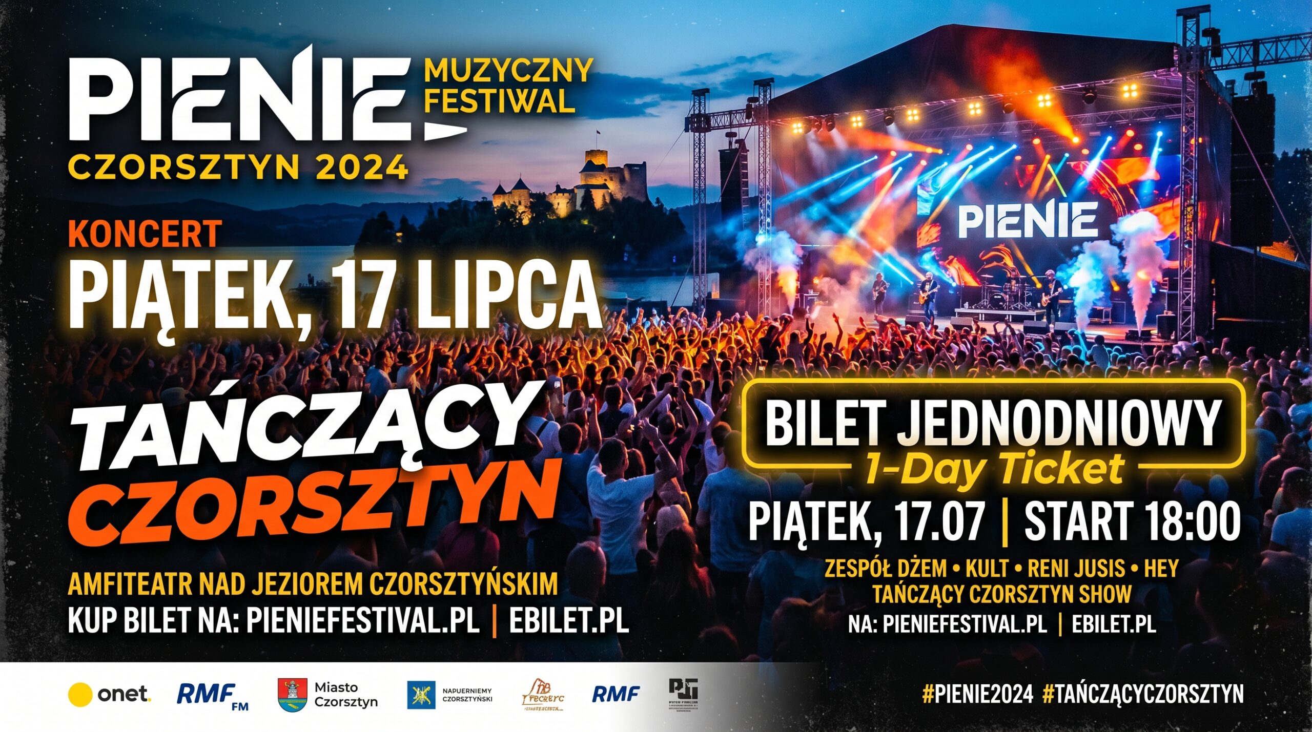 bilet 1 dniowy | piątek 17.07 – roztańczony czorsztyn bilet 1 dniowy | piątek 17.07 – roztańczony czorsztyn