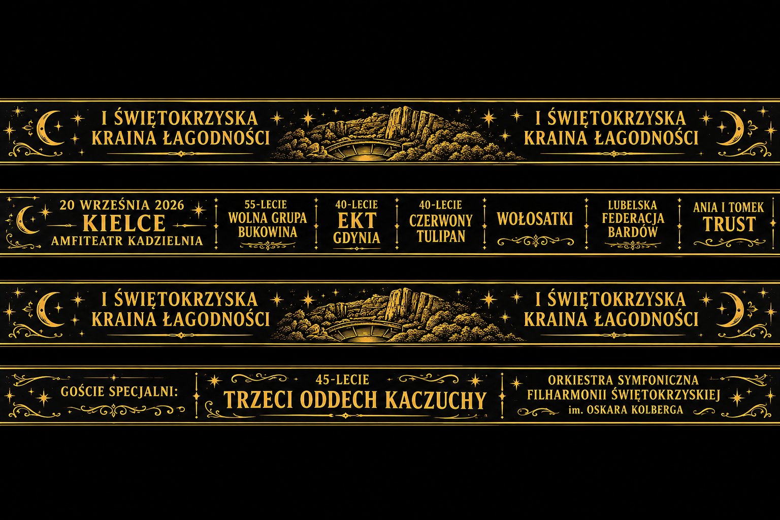 oficjalna smycz festiwalowa – i Świętokrzyska kraina Łagodności 🎶 oficjalna smycz festiwalowa – i Świętokrzyska kraina Łagodności 🎶