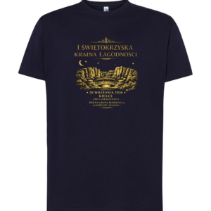 oficjalna męska koszulka festiwalowa – i Świętokrzyska kraina Łagodności 🎶